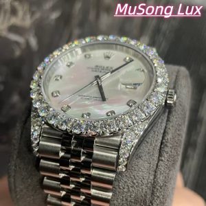 VVS Moissanite Rolex Datejust 41mm