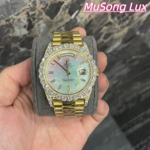 VVS Moissanite Rolex Datejust 41mm