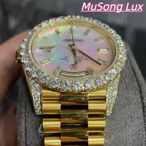 VVS Moissanite Rolex Datejust 41mm