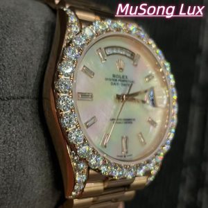 VVS Moissanite Rolex Datejust 41mm