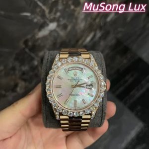 VVS Moissanite Rolex Datejust 41mm