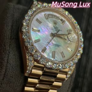 VVS Moissanite Rolex Datejust 41mm