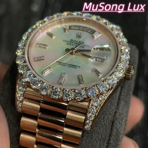 VVS Moissanite Rolex Datejust 41mm