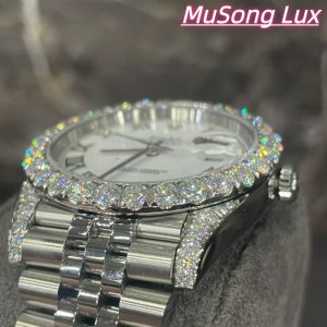 VVS Moissanite Rolex Datejust 41mm