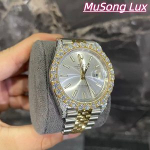 VVS Moissanite Rolex Datejust 41mm