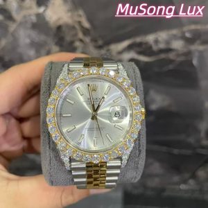 VVS Moissanite Rolex Datejust 41mm