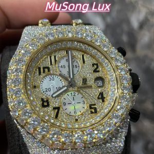 VVS Moissanite Audemars Piguet 26470 Gold