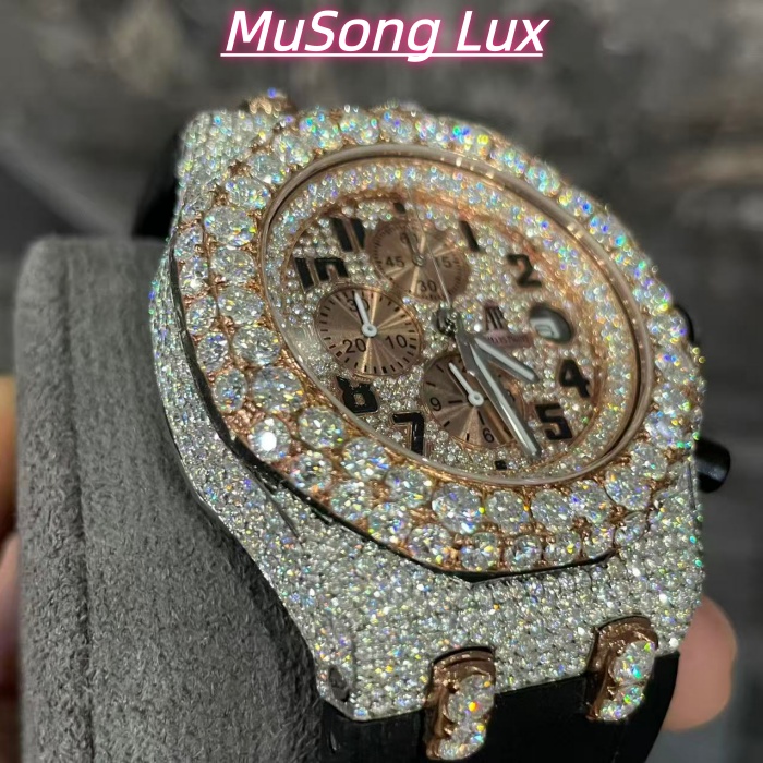 VVS Moissanite Audemars Piguet 26470 Rose Gold