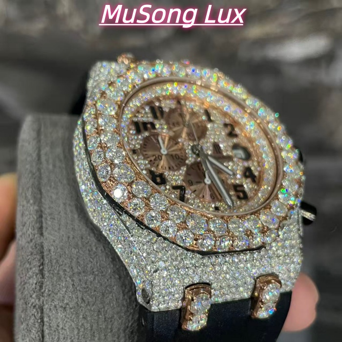 VVS Moissanite Audemars Piguet 26470 Rose Gold