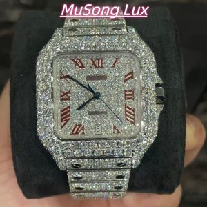 VVS Moissanite Cartier Santos WSSA0009