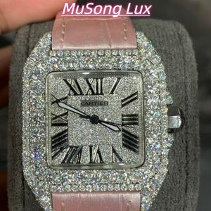 VVS Moissanite Cartier Santos WSSA0009