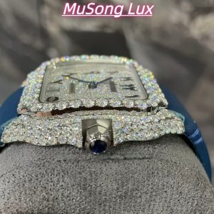 VVS Moissanite Cartier Santos WSSA0009