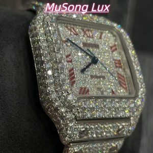 VVS Moissanite Cartier Santos WSSA0009