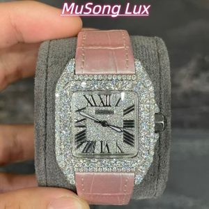 VVS Moissanite Cartier Santos WSSA0009
