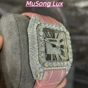 VVS Moissanite Cartier Santos WSSA0009