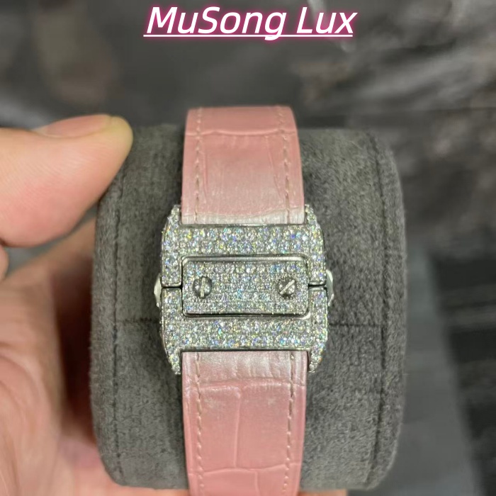 VVS Moissanite Cartier Santos WSSA0009