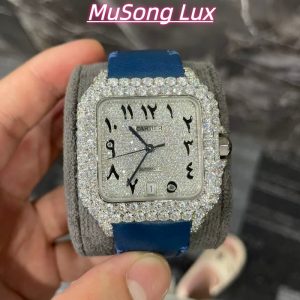 VVS Moissanite Cartier Santos WSSA0009