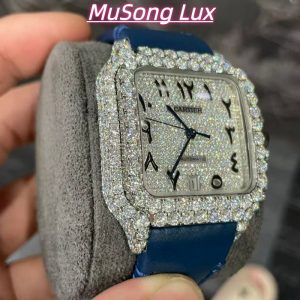 VVS Moissanite Cartier Santos WSSA0009