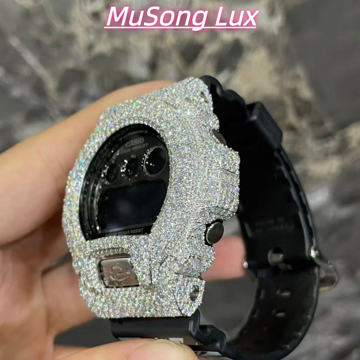 VVS Moissanite Casio G-SHOCK GM-6900