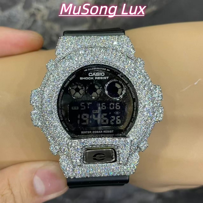 VVS Moissanite Casio G-SHOCK GM-6900