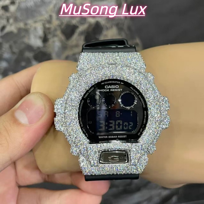 VVS Moissanite Casio G-SHOCK GM-6900