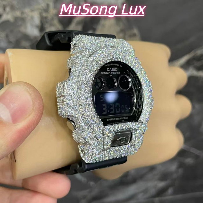 VVS Moissanite Casio G-SHOCK GM-6900