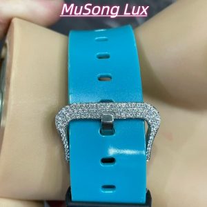 VVS Moissanite Casio G-SHOCK GM-6900 (Blue)