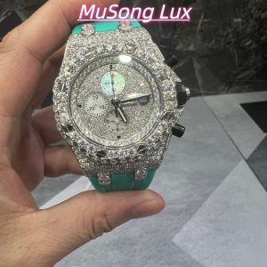 VVS Moissanite Audemars Piguet 26470 Two-Tone Rose Gold