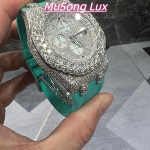 VVS Moissanite Audemars Piguet 26470 Two-Tone Rose Gold