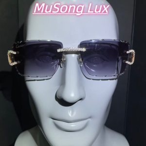 VVS Moissanite Cartier C glasses