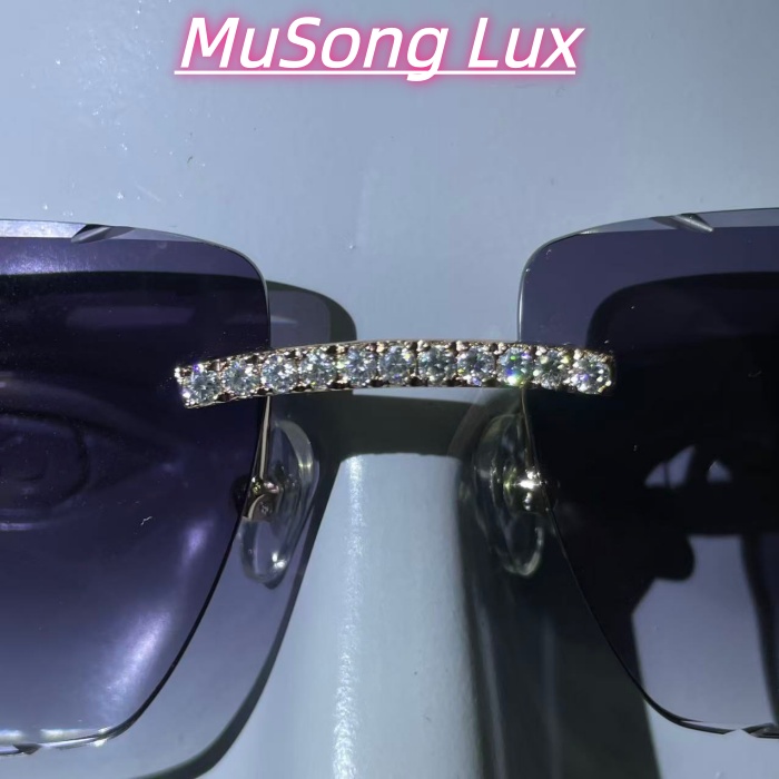 VVS Moissanite Cartier C glasses