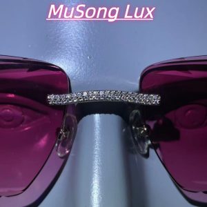 VVS Moissanite Cartier C glasses