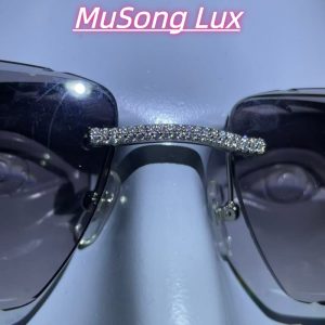 VVS Moissanite Cartier C glasses