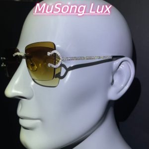 VVS Moissanite Cartier C glasses