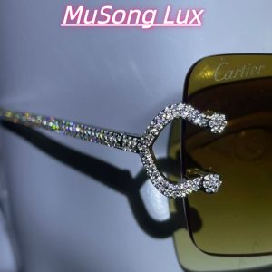 VVS Moissanite Cartier C glasses