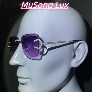 VVS Moissanite Cartier C glasses