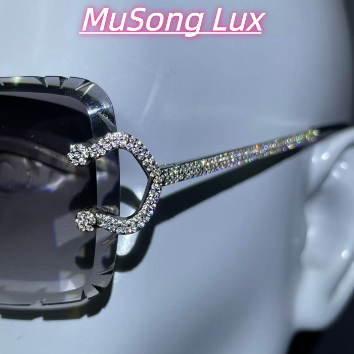 VVS Moissanite Cartier C glasses
