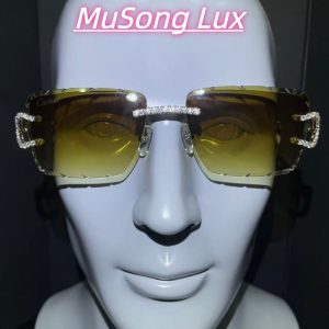 VVS Moissanite Cartier C glasses