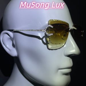 VVS Moissanite Cartier C glasses