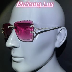VVS Moissanite Cartier C glasses