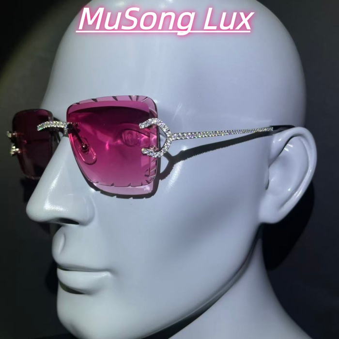 VVS Moissanite Cartier C glasses