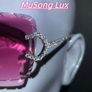 VVS Moissanite Cartier C glasses