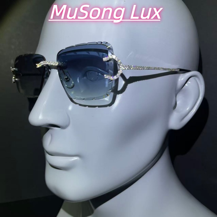 VVS Moissanite Cartier C glasses