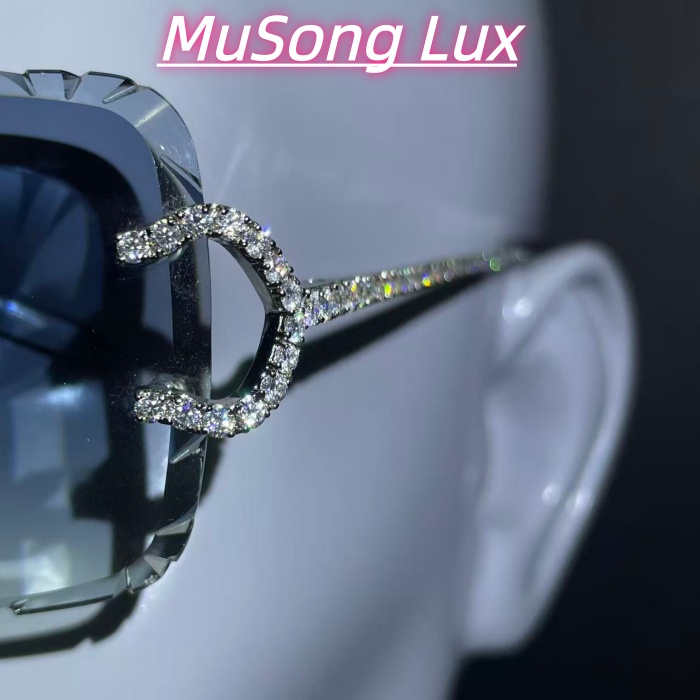 VVS Moissanite Cartier C glasses