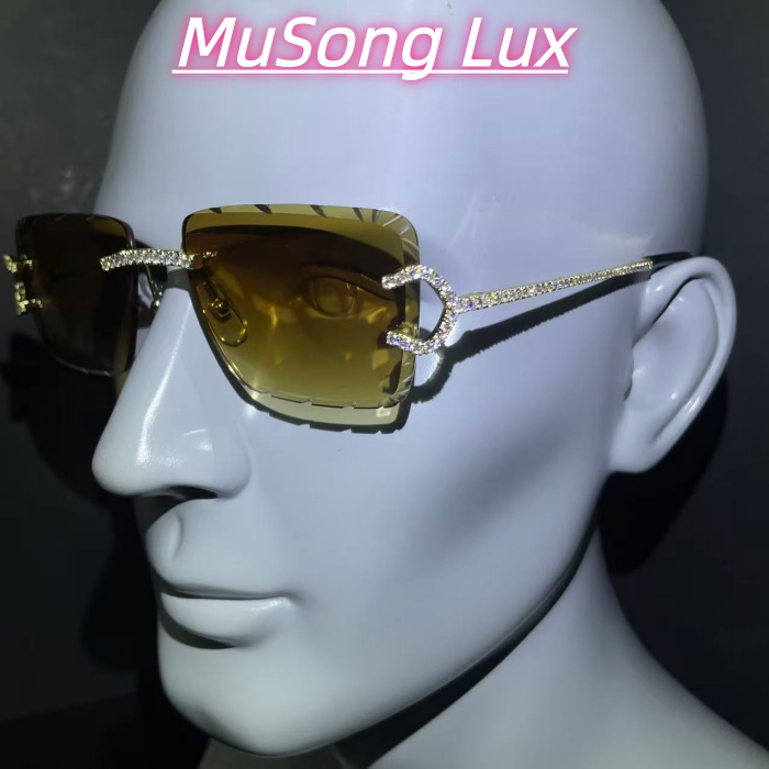 VVS Moissanite Cartier C glasses