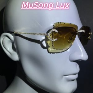 VVS Moissanite Cartier C glasses