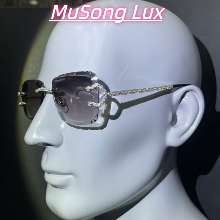 VVS Moissanite Cartier C glasses