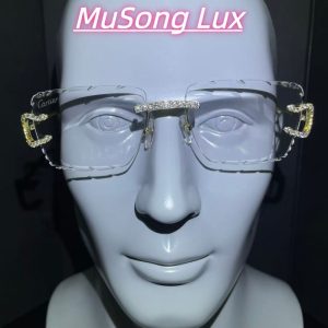 VVS Moissanite Cartier C glasses
