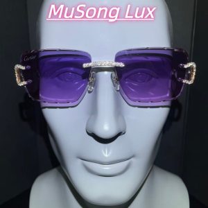 VVS Moissanite Cartier C glasses