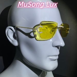 VVS Moissanite Cartier C glasses